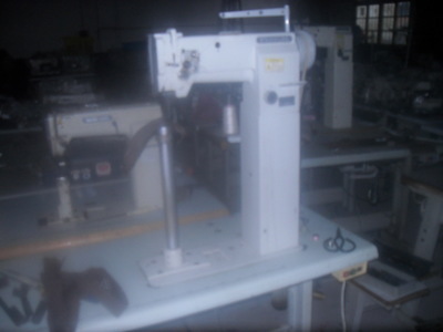 【全套二手箱包加工設備 高車 同步車 平車 雙針車 人字車 高頭柱車】價格,廠家,圖片,其他毛皮、制革機械,義烏市明達縫紉機商行-